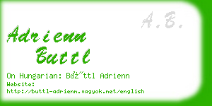 adrienn buttl business card